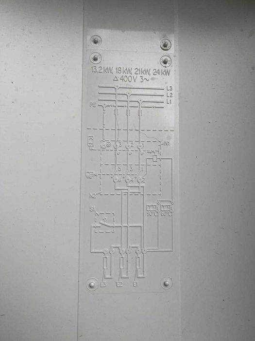 Podgrzewacz wody Siemens DH 12200  - uszkodzony, na części