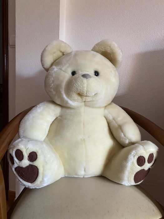 Peluche urso creme 54 cm