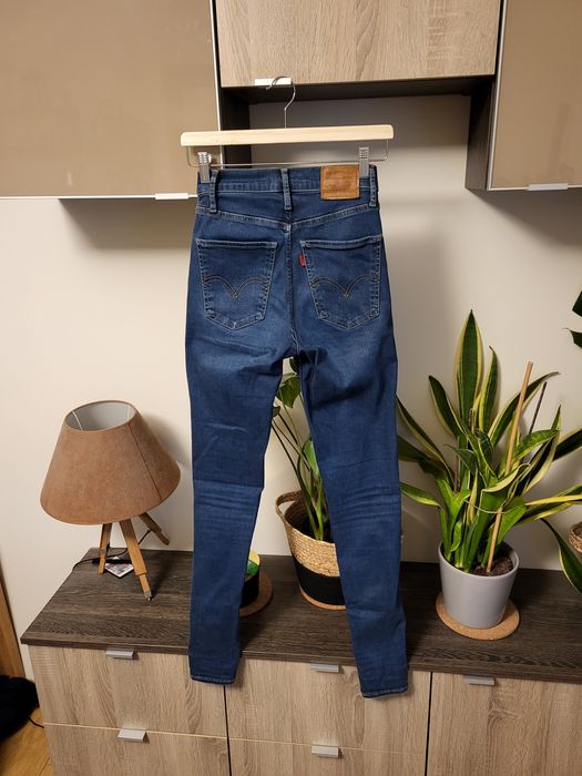 Jeansy Levis Mile High Super Skinny rozm. 26 (S)