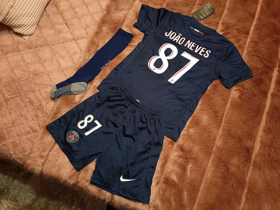 Camisola Criança JOÃO NEVES Equipamento Paris PSG | NOVO