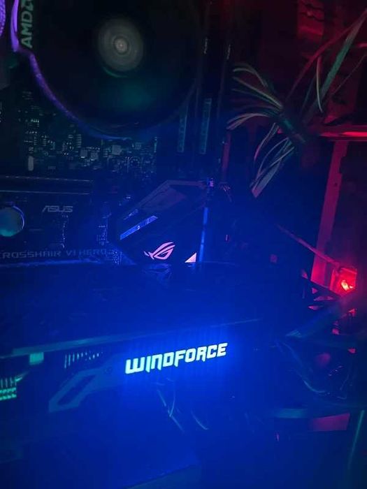 Komputer stacjonarny PC do gier Amd Ryzen 7 5600g / Crosshair VI Hero / GTX 970 / 16gb DDR4/ 1tb