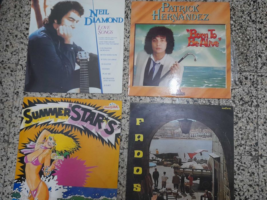 Discos vinil antigos