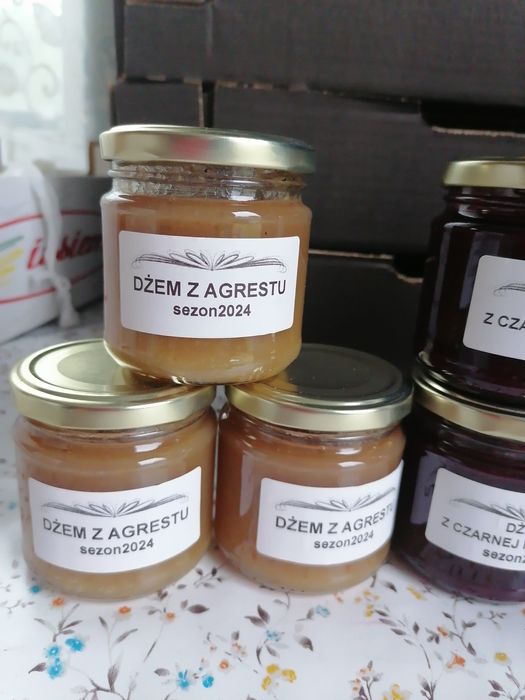 Zestaw dżemów owocowych