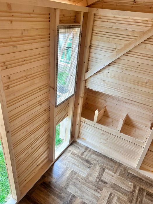 Kurnik 4.3x2  bardzo duży, solidny