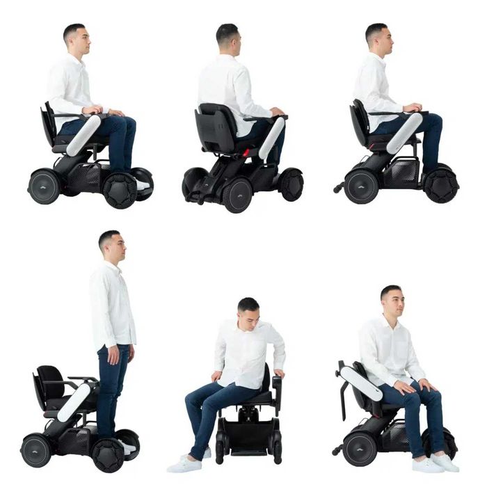 Cadeira elétrica compacta, desmontável e moderna – WHILL C2