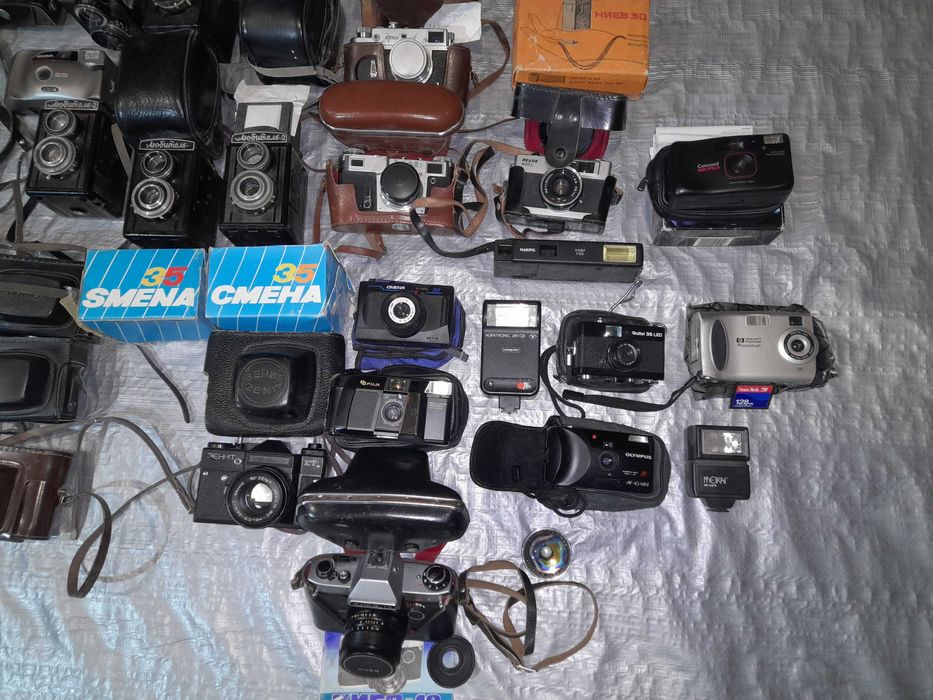 Лот фототехніки радянської та зарубіжної, 1950-2000 р.р.