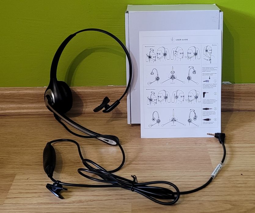 Call center headset wantek A600