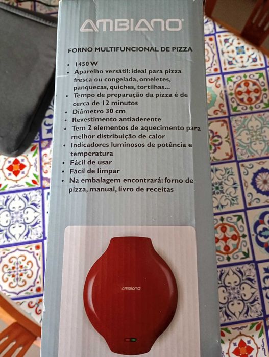 Forno multifuncional de pizza