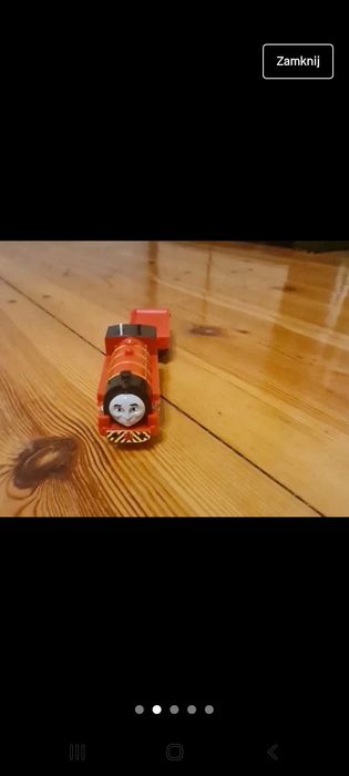 Ciuchcia w zestawie z wagonikiem Trackmaster