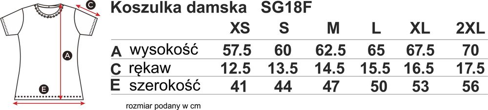 Koszulka damska SG granatowa S