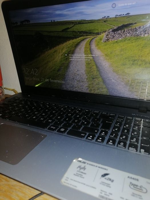 PC Asus com entrada type c vendo64585559047683121