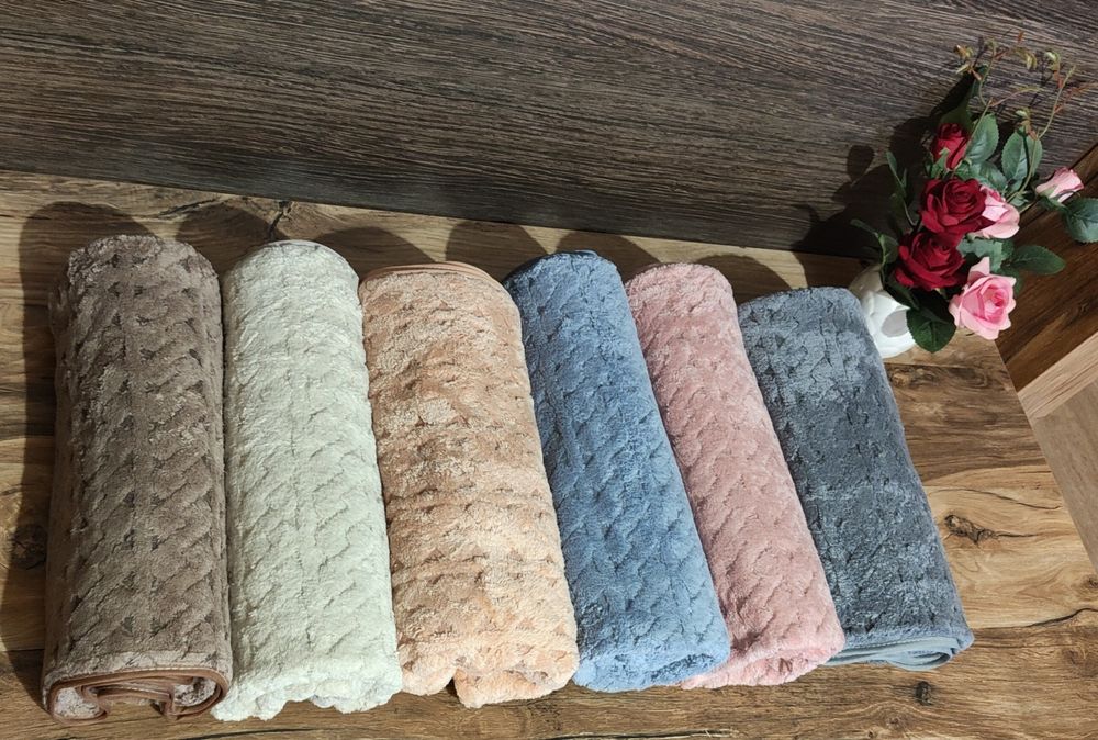 Ręcznik 70x140 Niebieski 2-4