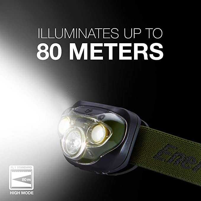 Ліхтарик налобний Energizer HL Vision HD + 350лм + 3xAAA HDC32 зелений