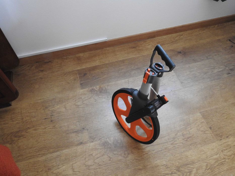 Roda de medição topografia engenharia topómetro