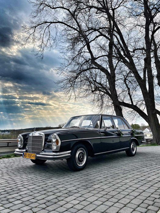 Zabytkowy Mercedes W108 do ślubu lub sesji foto / video