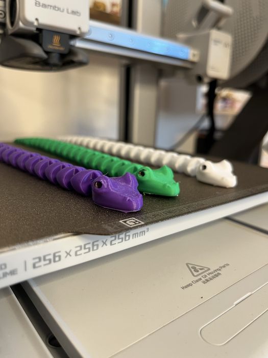 Zestaw 3 szt Węże | DRUK 3D