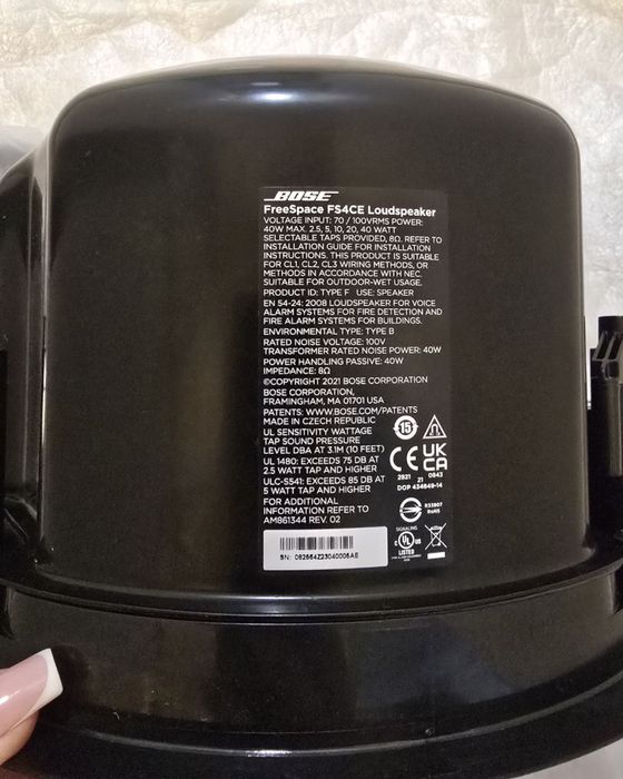 Bose FreeSpace FS4CE – głośnik sufitowy