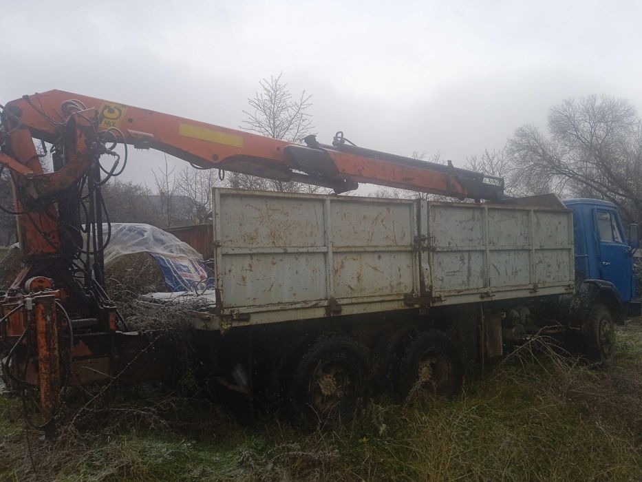 Камаз кран маніпулятор: 7 000 $ - Автокрани та маніпулятори Болехів на Olx