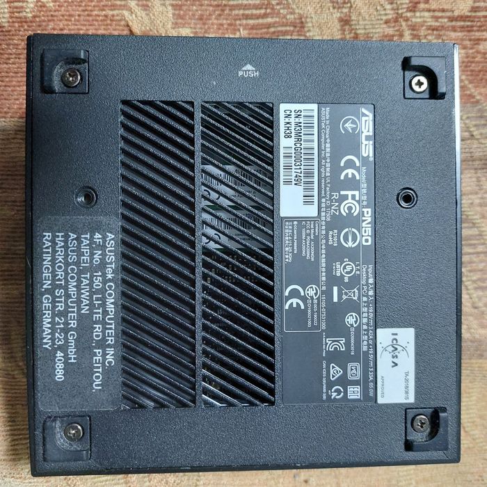 Міні-ПК Mini-PC barebone неттоп ASUS PN50 AMD RYZEN 5 4500U 16Gb DDR4
