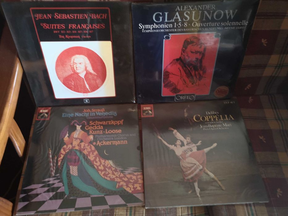 Discos de vinil de música clássica