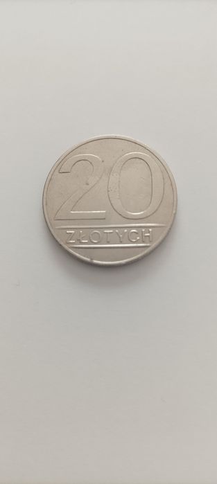 Moneta 20 zł z 1986 r. PRL