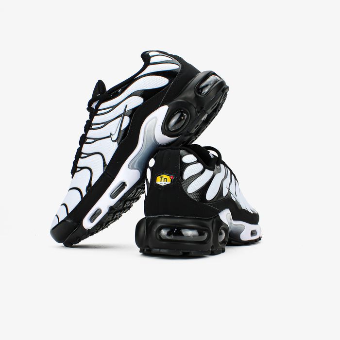 Кроссовки Nike Air Max Plus TN Ultra White Black Найк Аир Макс М-162