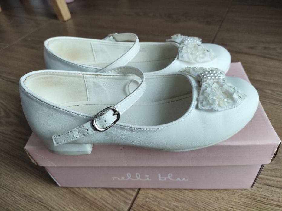 Balerinki do komunii, buty do komunii, buty komunijne 34