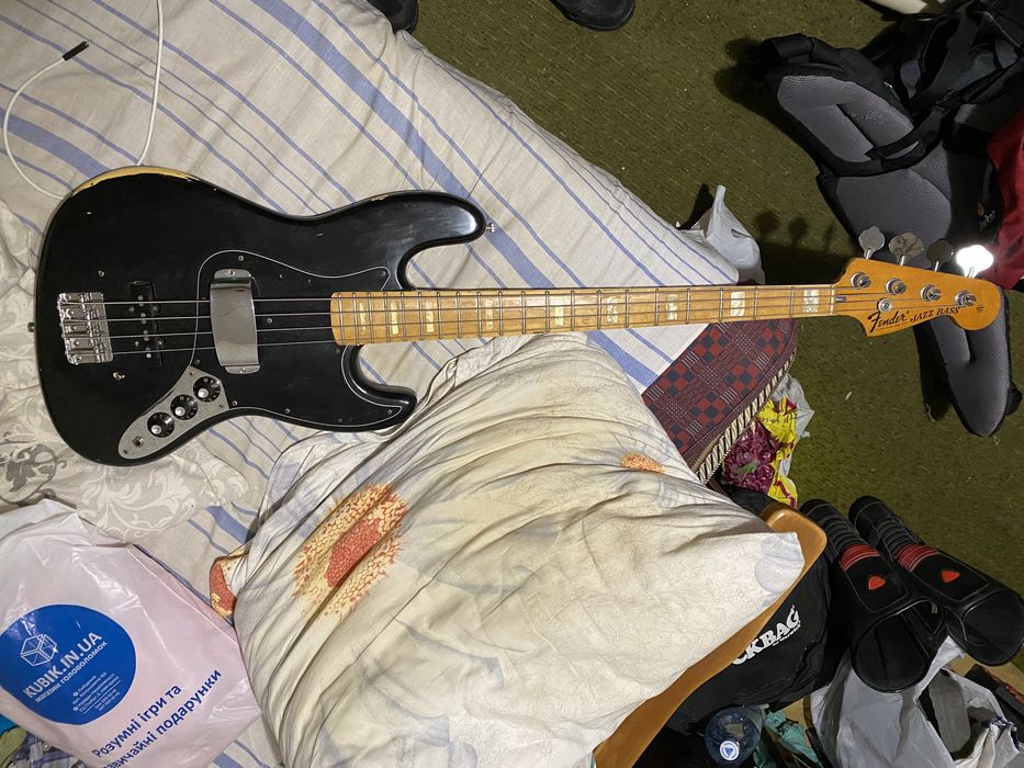 Fender Jazz Bass 1975. Джаз бас. All Original.
