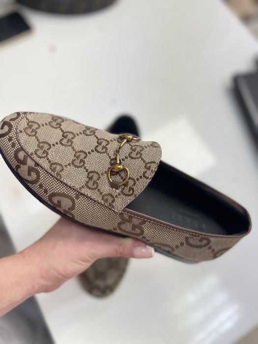 Mojasyny gucci 37 brazowe polbuty