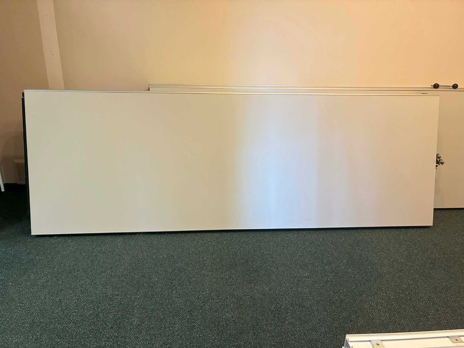 Ściana przesuwna szara 370 cm (4 panele 90x260cm)