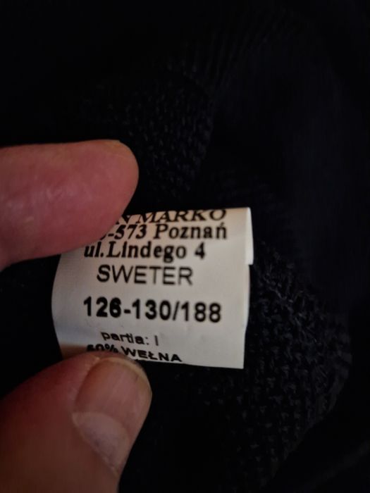 Sweter służbowy Policja