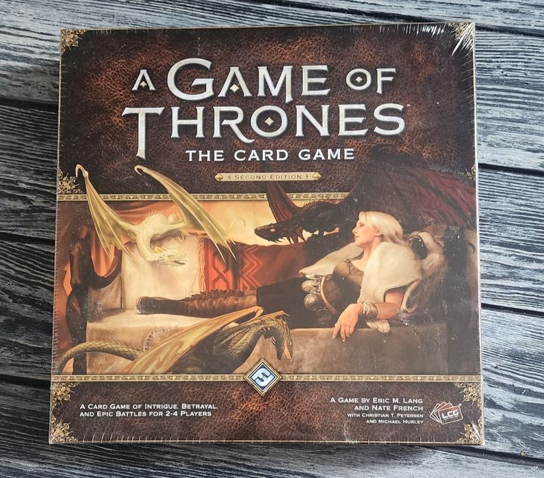 Настольная игра A Game of Thrones: The Card Game (Second Edition), новая, в заводской пленке
