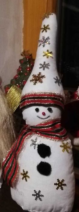 Bawełniany bałwanek.