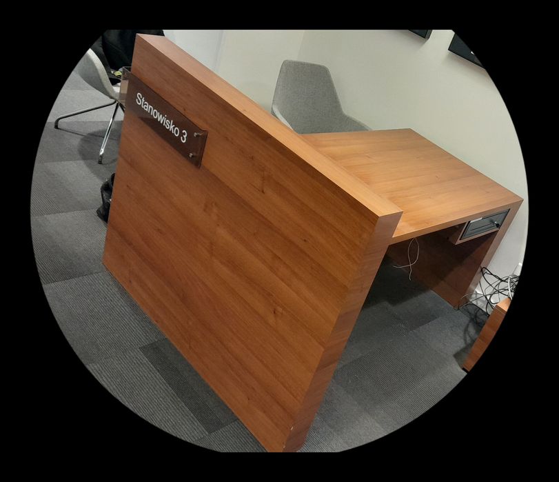 Biurko duże mocne bdb stanie TRANSPORT