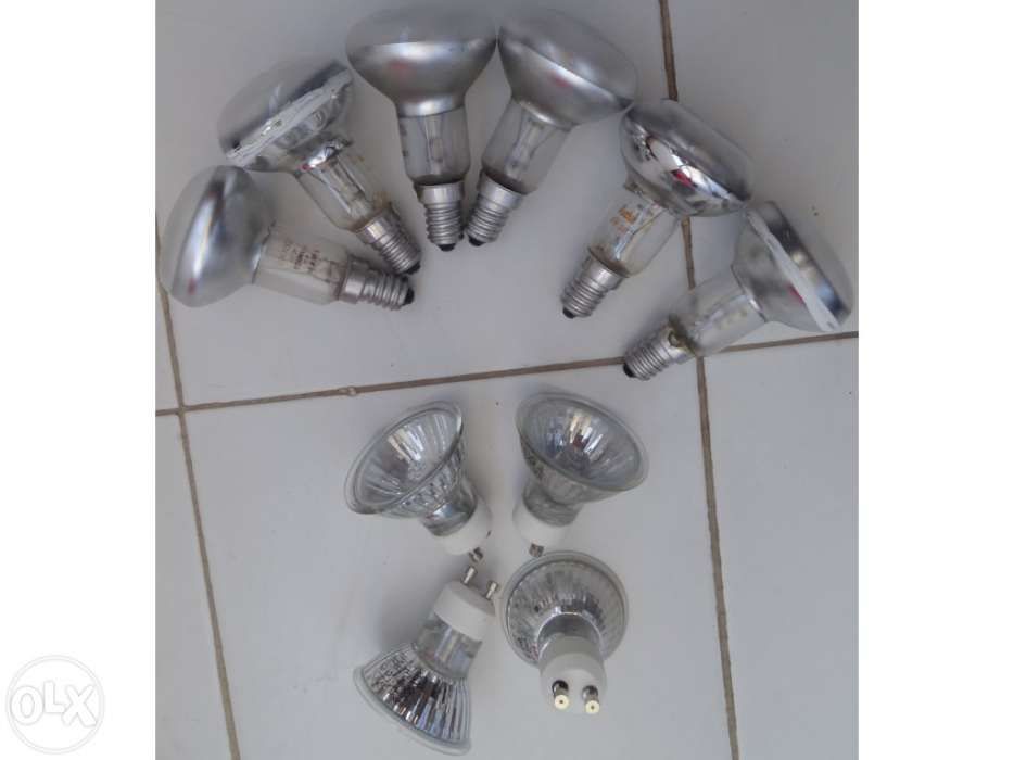 Lâmpadas de 40 e 50 W