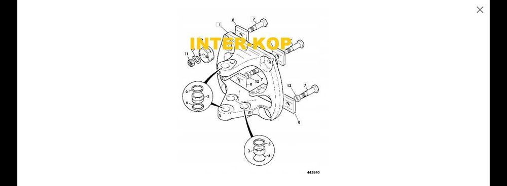Wózek Przesuwu Nowy typ do JCB 3CX 4CX 1997+