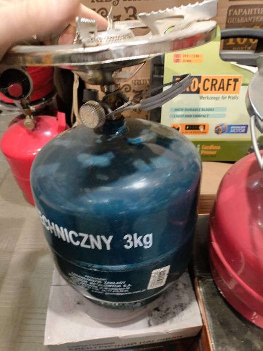 Балон газовий пропан GZWM з пальником 7,2 л  (Польский)
