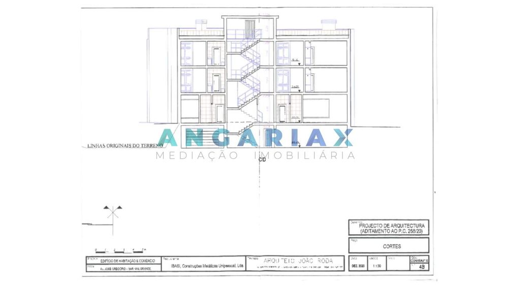 ANG354 - Terreno com projeto aprovado e Moradia T3 para Venda em Marin