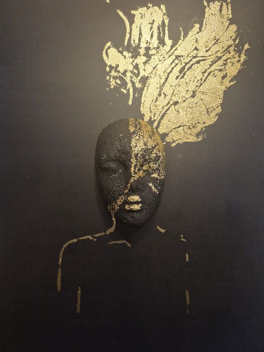 Obraz kobiety 3D 58 x 77cm