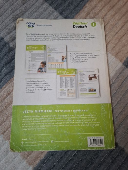 Podręcznik Welttour Deutsch 1