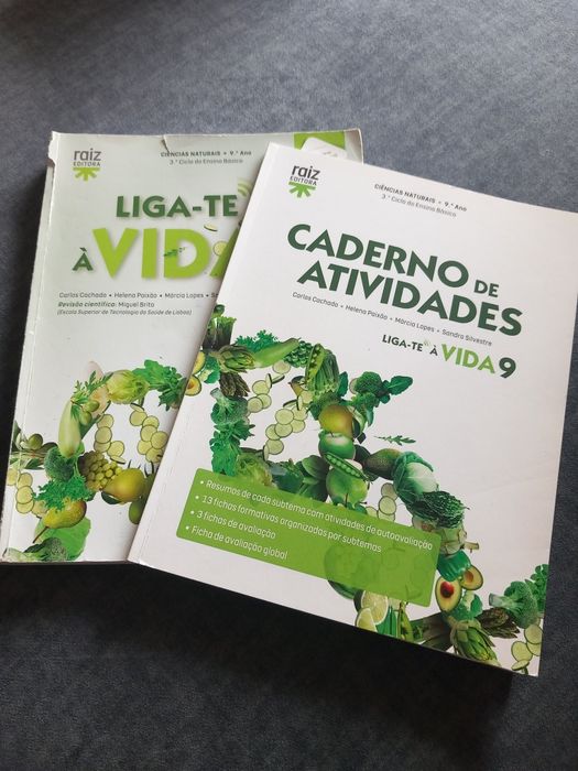 Liga-te à Vida 9 - Livro e Caderno Actividades Ciências Naturais 9° Ano
