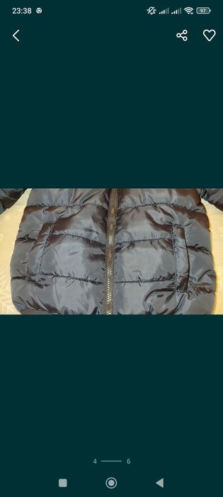 Kurtka chłopięca zimowa 110 Sinsay