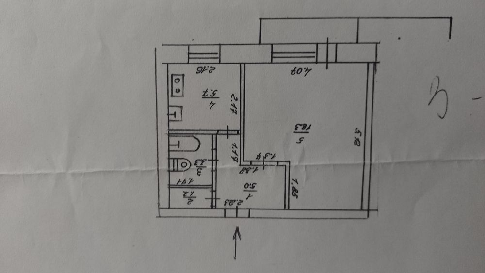 1к квартира с доплатой ОБМЕН на дом
