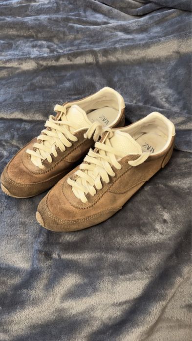 Кеди zara, замшеві кеди зара розмір 38