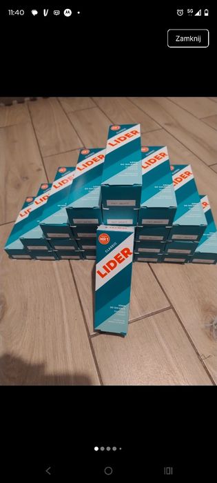 Krem do golenia Lider Classic cały zestaw 24 sztuki