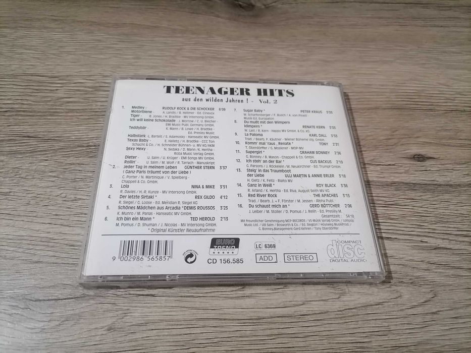 Various – Teenager-Hits Aus Den Wilden Jahren! - Vol. 2 CD (38)