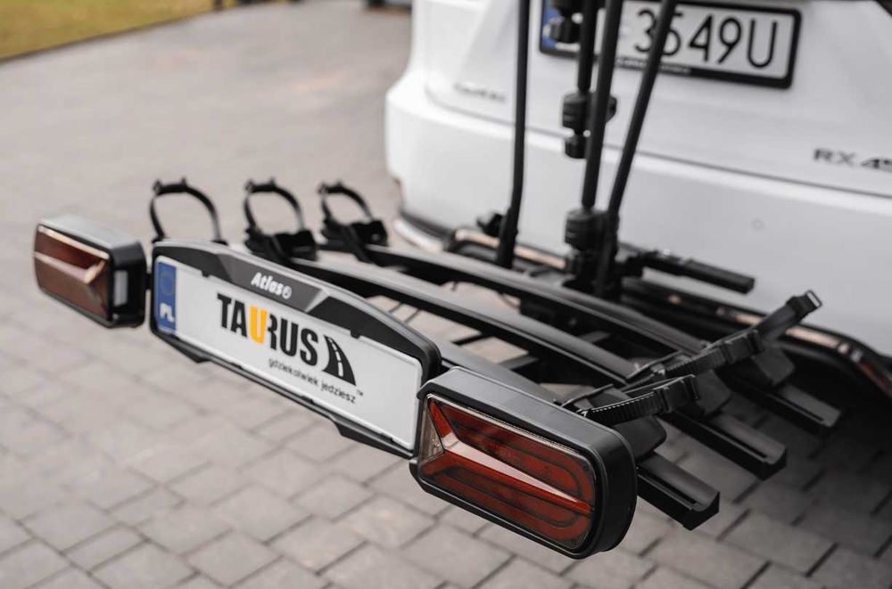 NOWOŚĆ HIT 2026! Platforma WDG Atlas 3 - bagażnik na hak na 3 rowery wysyłka gratis