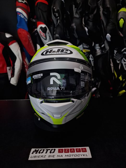 Kask HJC RPHA71 COZAD MATT Yellow/Green 'L !Sklep! !Promocja!
