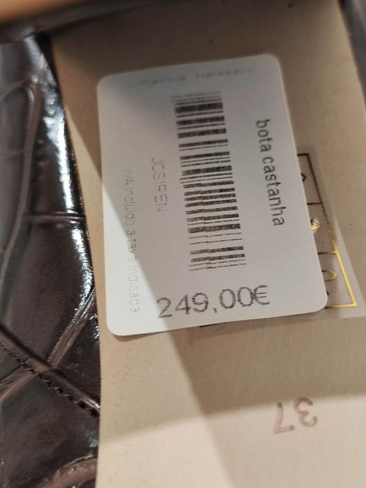 Jeffrey Campbell Siren (bota em pele NOVA)