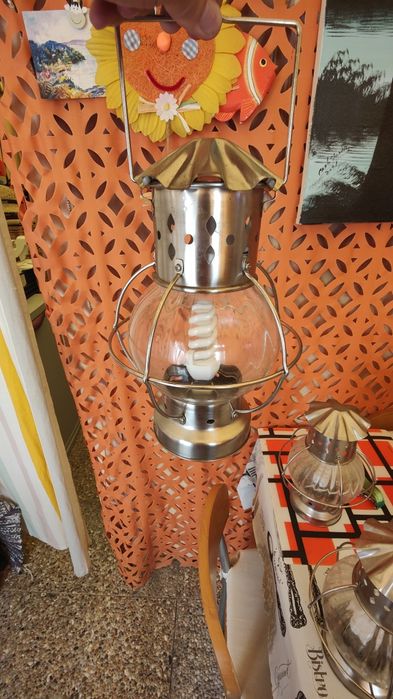 Candeeiros decorativos em aço inoxidável novos